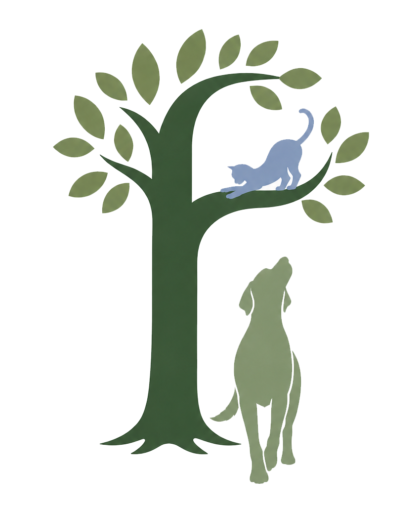 Friends Veterinary Specialty & Emergency dog and cat logo